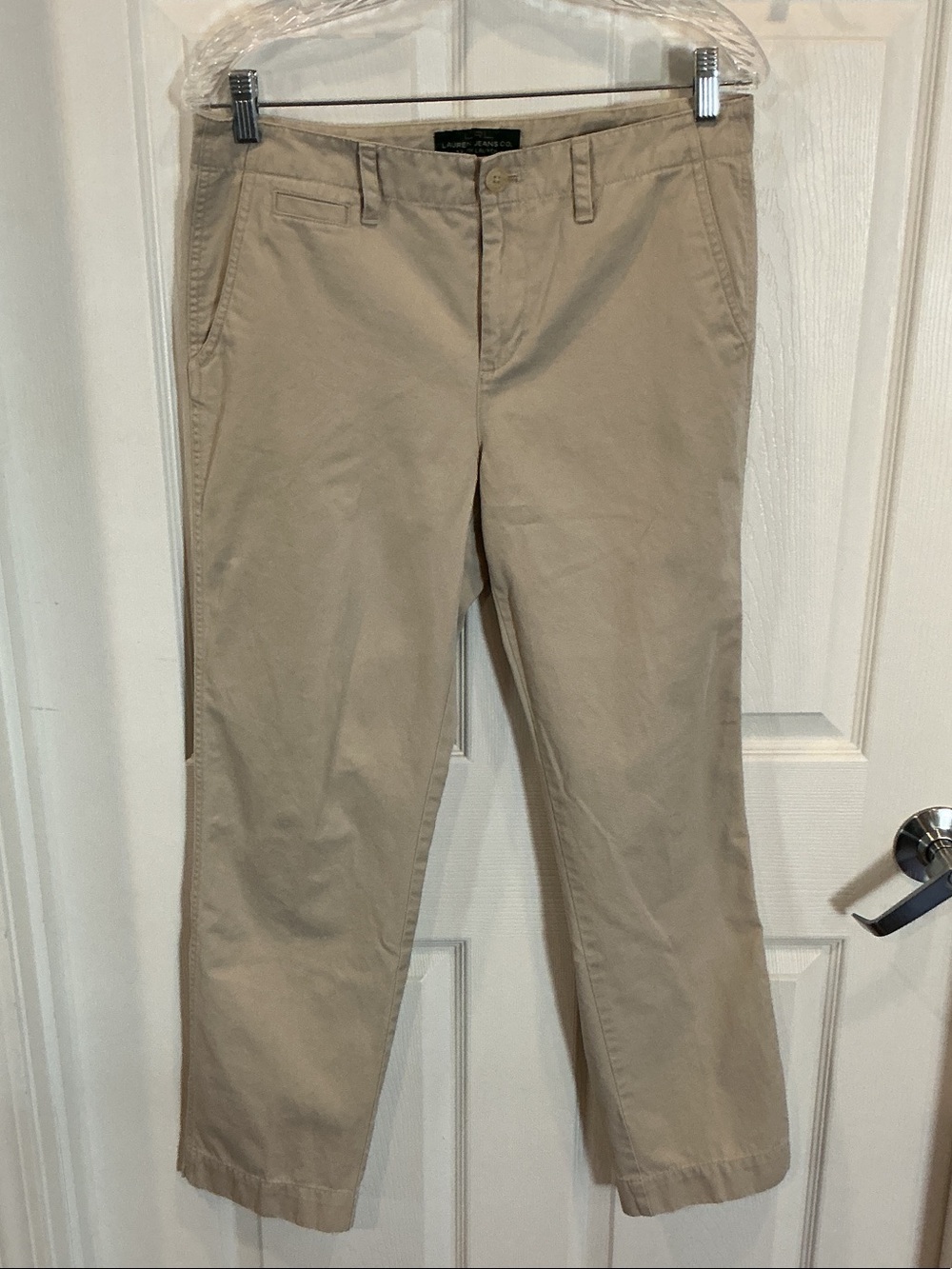 Ralph Lauren LRL Lauren Jeans Co. Petite Khaki Pants